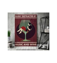 Aşk Şarap Plak Kadeh Kadın Music And Wine Yazı Süs Duvar dekorasyon Dizayn Konsept  Ahşap Tablo