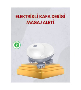 NRZSNT Kablosuz Kafa ve Vücut Masaj Aleti (122852) Taşınabilir Tasarım