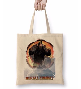 Mortal Kombat Apocalypse Game Bez Çanta Uzun Saplı