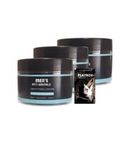Men's 3lü Snmp20328 Smoothing Cream 100 ml Antiwrinkle Erkek Yüz Cilt Kremi + Yanında Jel