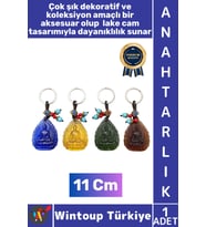 #Hediye Hediyelik Aksesuar Dekoratif Koleksiyon Kırılma Çizilmeye Dayanıklı Lake Cam Uyanış Aydınlan