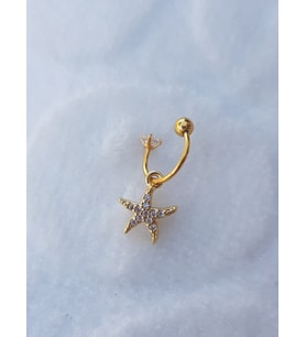 Tragus Küpe Piercing Çelik