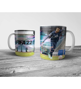 Pixxa Fifa 22 Kylian Mbappe Kupa Bardak Model 4