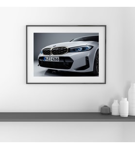 BMW Metal Tablo Poster Ev Duvar Dekorasyon