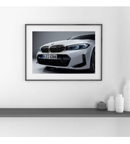BMW Metal Tablo Poster Ev Duvar Dekorasyon