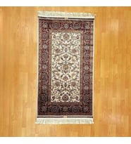 Klasik Çiçek Motifli Lüks 90 x150 CM İpek Halı