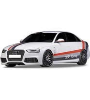 Drs Tuning Audi A4 B8 2008 - 2012 RS4 Yan Marşpiyel Seti (Plastik)
