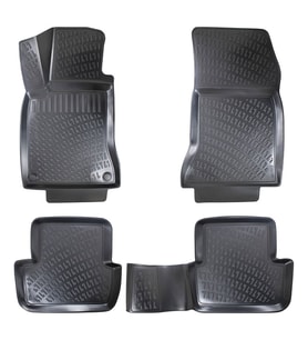 Mercedes Cla 3D havuzlu paspas 2013-2019 arası Rizline (Siyah)