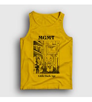 Presmono Unisex Sarı Little Dark Age Rock Mgmt Atlet 490372tt (Sarı)