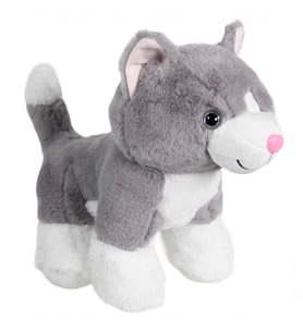 Nessiworld Kedi Peluş Gri 36 cm