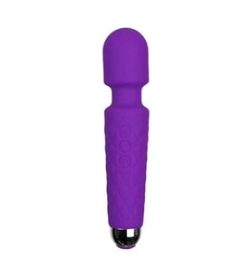 Female Wand Mager Şarjlı Vibratör - Mor