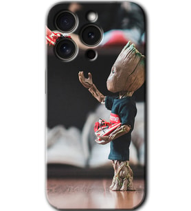 iPhone 15 Pro Uyumlu Kılıf HD Desen Baskılı Arka Kapak - I am Groot