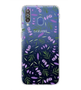 PrintiFy Samsung Galaxy M30 ile Uyumlu Water Color 3  Kamera Korumalı Şeffaf  Kılıf