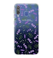 PrintiFy Samsung Galaxy M30 ile Uyumlu Water Color 3  Kamera Korumalı Şeffaf  Kılıf