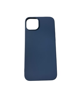 iPhone 14 Plus ile Uyumlu Cappy Silikon Kılıf Lacivert