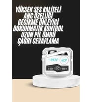 Oyuncu Kulaklığı Yeni Mekanik Kablosuz Kulaklık İos Android Uyumlu