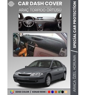 RENAULT LAGUNA 2 (2002-2007) Torpido Örtüsü Ön Göğüs Koruma Torpido Koruma Araca Özel Tam Uyum