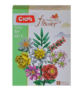 Ctoy Mini Blok Flower 087C