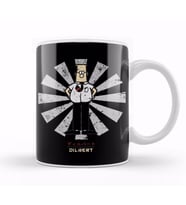 Dilbert Retro Japanese Kupa Bardak Porselen