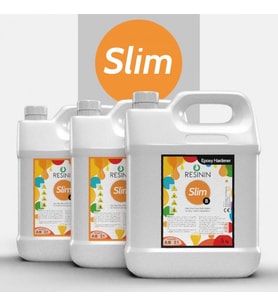 Resinin Slim 15 Kg A+B Küçük Hacim İçin Şeffaf Epoksi Reçine