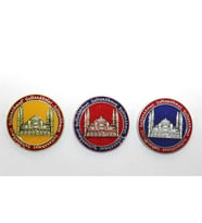 Yöresel Sultanahmet Magnet Yuvarlak Tasarım