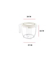 2200 Ml Mikser Kabı Beyaz & Ölçü Kabı & Saklama Kabı Diğer