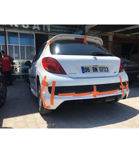 peugeot 207 arka tampon eki