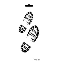 Cadence Mix Media Stencil 10x20 cm. MU-21 
