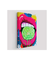 Pop Art Sokak Sanatı Renkli Dekoratif Duvar Tablosu-6127