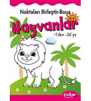 Noktaları Birleştir-Boya Hayvanlar-1’den 20’ye