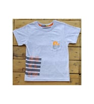 Tanem Kids Kısa Kollu Erkek Çocuk T-Shirt 5-7 Yaş Gri