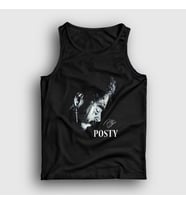 Presmono Unisex Siyah Stay Away Post Malone Atlet 304408tt