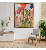 Altın  Çerçeveli tablo ss526
