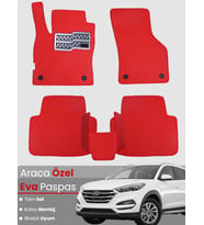 HYUNDAİ TUCSON (2015-2020) Uyumlu EVA Paspas Tam Set–Araca Özel,Kolay Montaj,Su Geçirmez