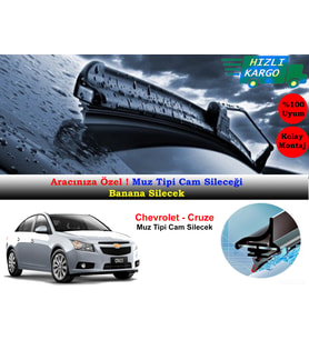 Chevrolet Cruze 2009-2013 Muz Silecek Takımı