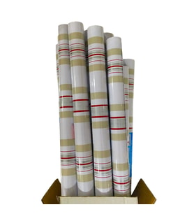 Bigpoint Yapışkanlı Folyo 2m Çizgili Desen No:101 x 12 Rulo