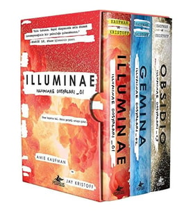 İlluminae Dosyaları Serisi Kutulu Özel Set (Ciltli 3 Kitap) (Krem)