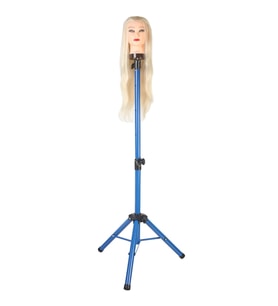 Kuaför Eğitim Mankeni İçin Metal Tripod / Mi + Taşıma Çantası