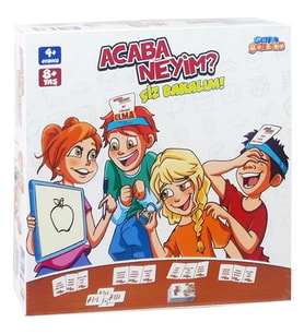 Samatlı Oyuncak Acaba Neyim Çiz Bakalım 72608 (Karışık)