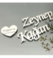 Söz nişan tepsisi isimlik - 51720