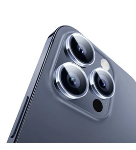 Northcity Sapphire Kamera Lens Koruyucu iPhone 15 Pro/Pro Max – Çizilmeye karşı HD cam kalkan