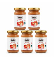 SADE ORGANİK ELMA PÜRESİ 100 GR. 5 Lİ PAKET