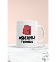 Osmanlı Torunu Baskılı Kupa Bardak