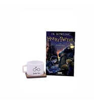 Harry Potter Felsefe Taşı ve İsme Özel Fincan Hediye Kutusu / Doğum Günü Hediye Seti