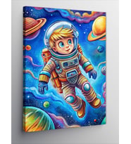 Kanvas Tablo Astronot Çocuk