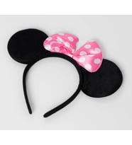 Pembe Fiyonklu Minnie Mouse Tacı Kulak NessiWorld