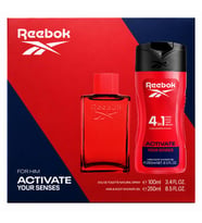 Reebok Actıvate EDT 100 ml + Shower Gel 250 ml Erkek Parfüm Seti