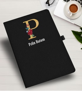 Kişiye Özel harf Tasarımlı  İsme Özel Defter