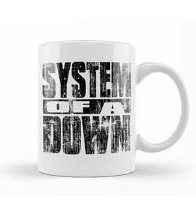 Sistem of a Down Kupa Bardak Porselen
