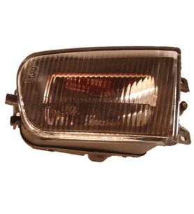 1998-2000 Bmw 5 Serı E39- Sis Lambası Sol Oval Çizgili Camlı (H7)(Famella) (Adet) (Oem No:6317838197